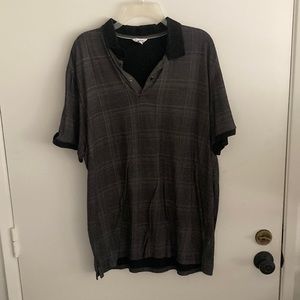 Calvin Klein Black/Grey XL Polo